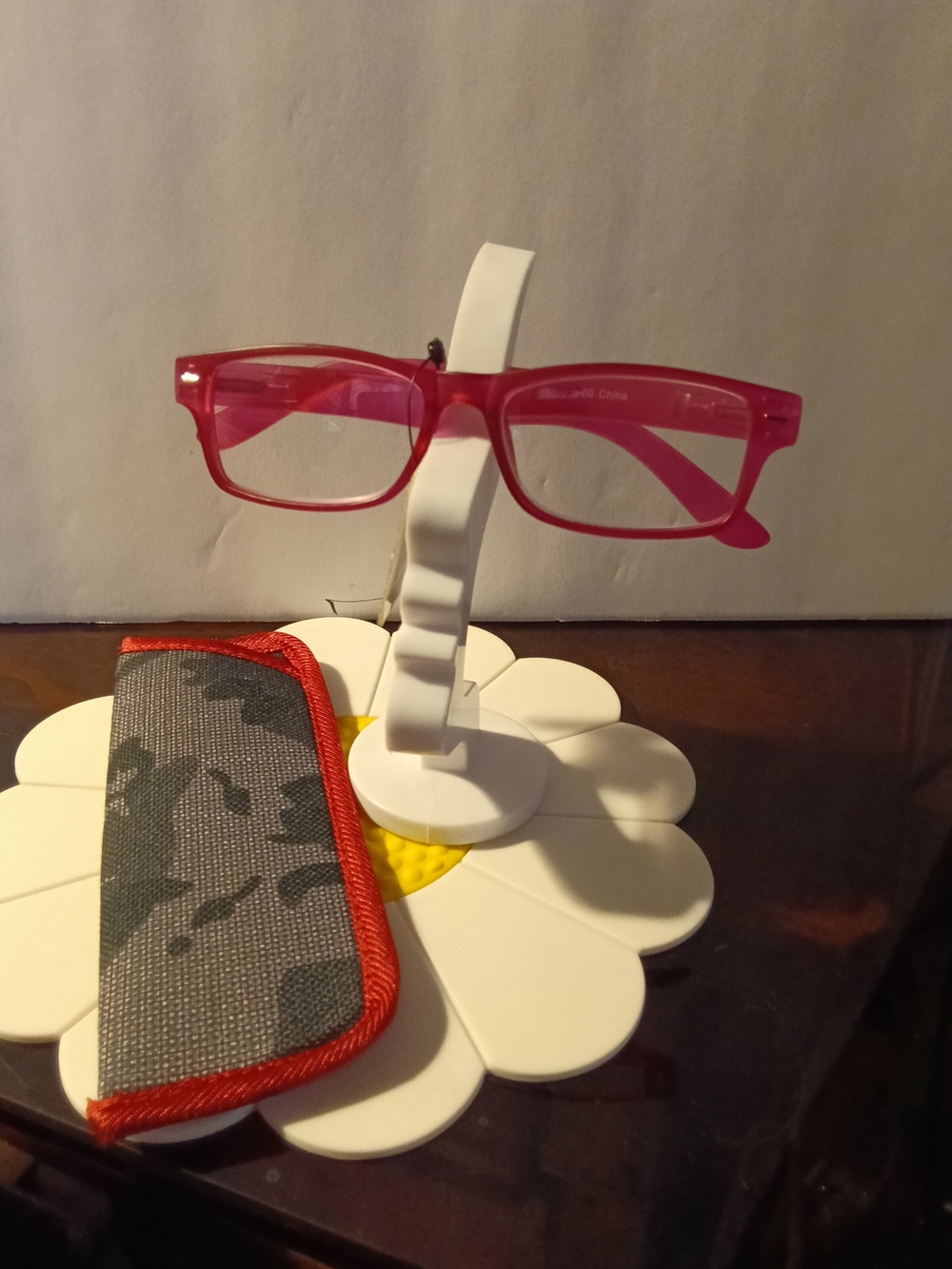 New Pink +3.00 Reading Glasses With Matching Pouch